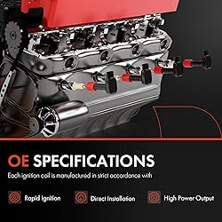 A-Premium Engine Ignition Coil Pack Compatible with