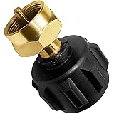 DOZYANT Propane Refill Adapter, LP Gas Cylinder Tank Coupler - Fits QCC1 / Type1 Propane Tank and 1 lb Throwaway Disposable C