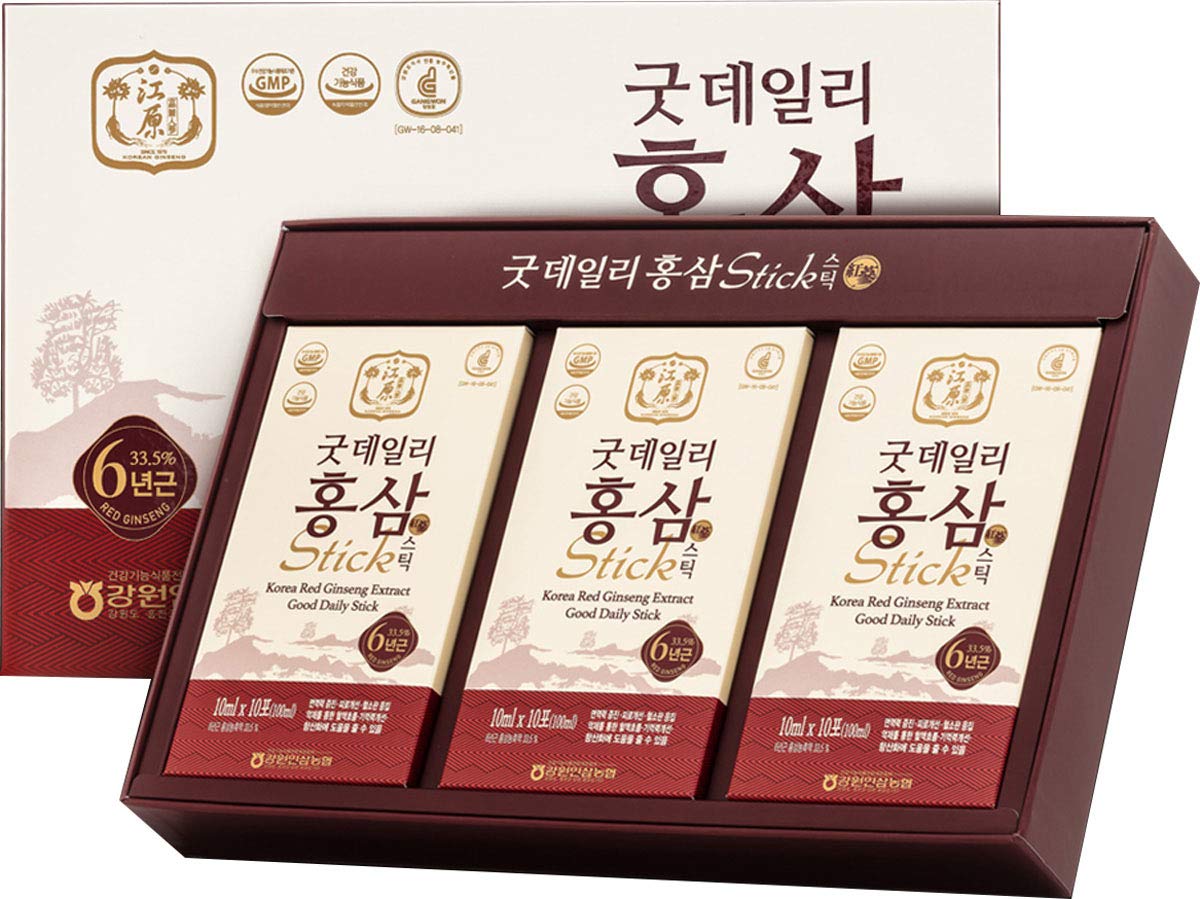 Buy [Gangwoninsam] Korean Red Ginseng Extract Good Daily Stick 30 Count