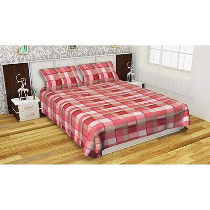 Fabture One Woollen Bedsheet and Two Pillow Covers