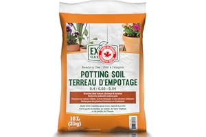 All-Purpose Potting Soil 18L for Indoor & Outdoor Plants – Ready to Use Soil Mix for Flowers, Herbs, Vegetables & Container G