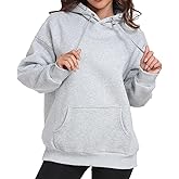 North Bund Womens Oversized Hoodies Fleece Sweatshirts Long Sleeve Casual Winter Clothes outfits Fall Pullover Sweaters