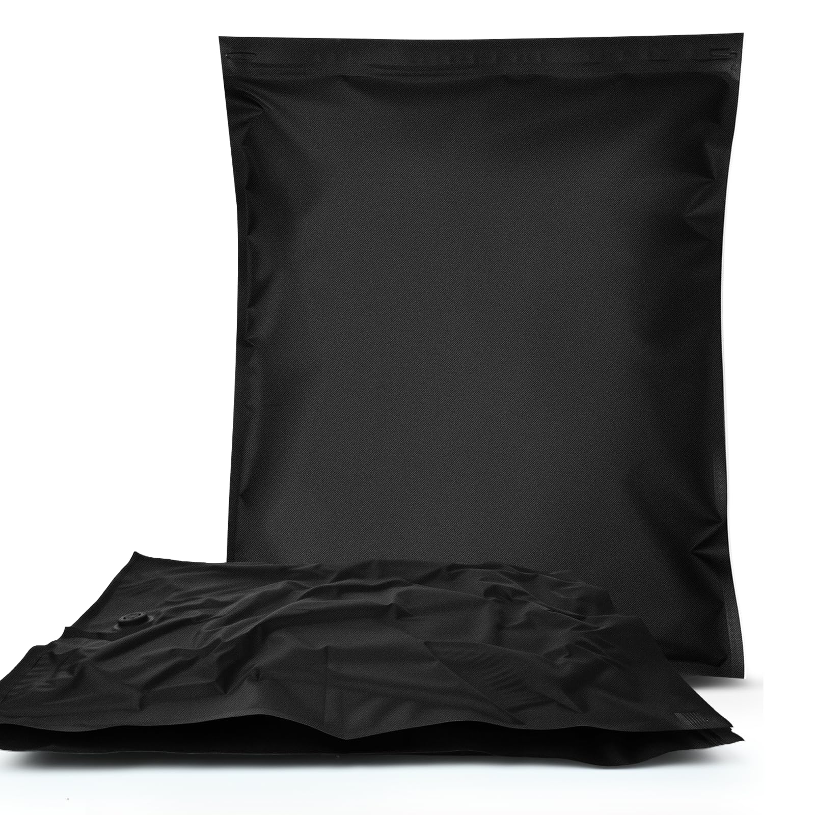 Photo 1 of Umimile Vacuum Storage Bags for Travel, 2PC Reusable Compression Bags for Travel, Space Saver Bags for Luggage, Suitcases and Backpack, Manual Roll Compression Packing
