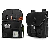 Hide & Drink, Survival Camping Pouch, Belt Loop, Rustic and Handy Tool Bag, Weather Resistant Outdoor Accessories, Traveling Essentials, Waxed Canvas, Handmade