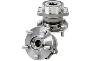 KNOLET 2 Pcs 512518 Rear Wheel Bearing Hub Assembly Compatible with Subaru Impreza 2012-2021, Forester 2014 2015 2016 2017 2018, Crosstrek 2016-2021, XV Crosstrek 2013 2014 2015, 5 Lugs