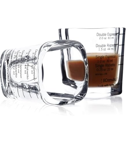 Amazon.com | Rhino Coffee Gear - Double Spouted Shot Glass