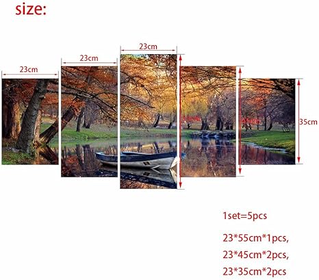 Wandaufkleber-Hauskombination kreative Schlafzimmer Wohnzimmer