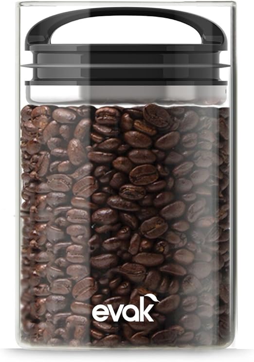 Prepara Best PREMIUM Airtight Storage Container for Coffee Beans, Tea