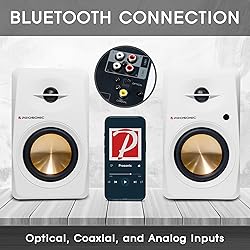 Prosonic BT30 Active Powered Bluetooth Bookshelf
