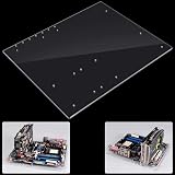 Kuuleyn ATX Motherboard Open Frame Acrylic Computer Case DIY Base Stand view 6