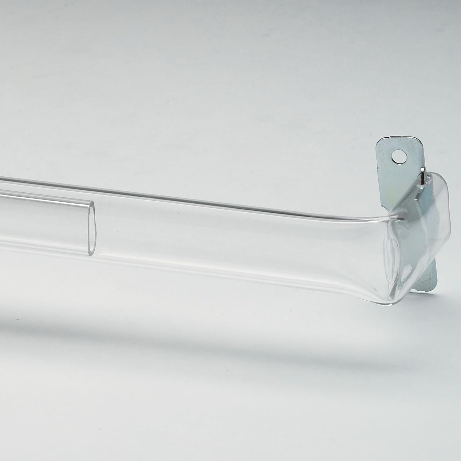 Kirsch Single Clear Sash Curtain Rod, Clear Amazon.co.uk Kitchen & Home