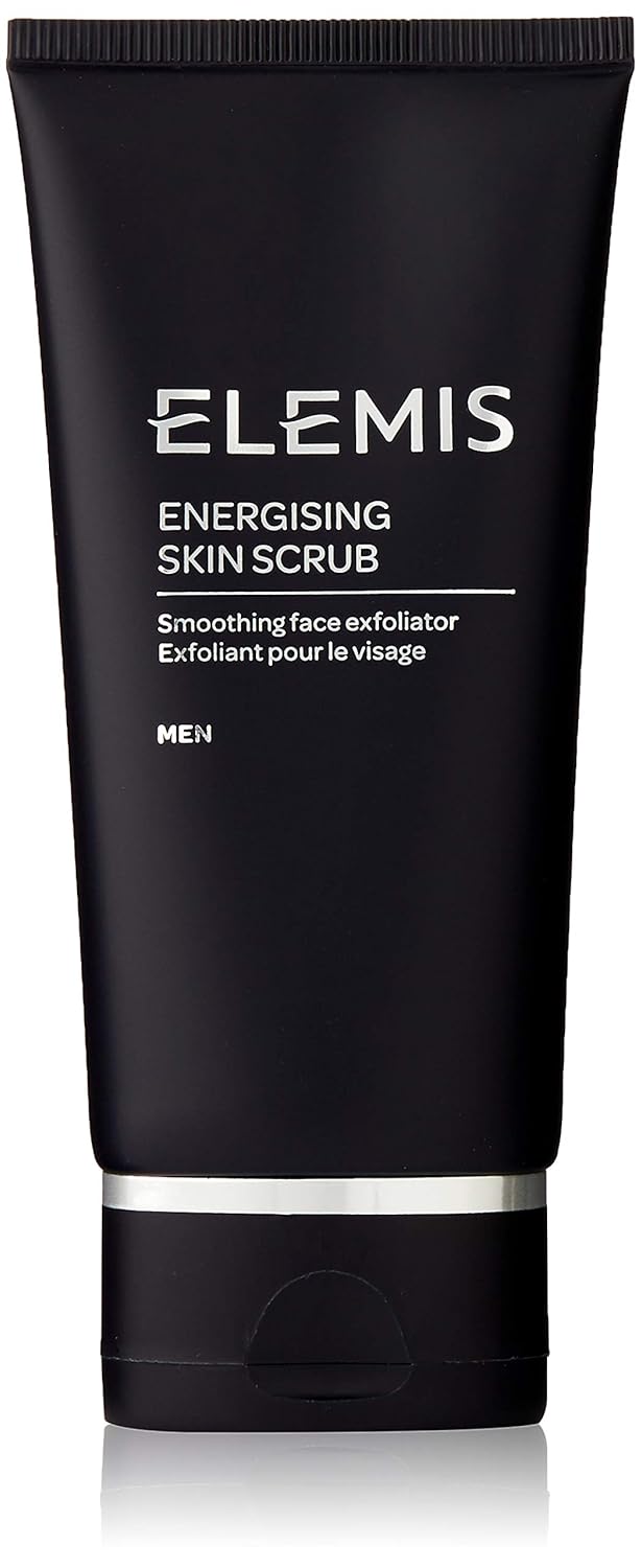 Elemis Energising Skin Scrub, Smoothing Face Exfoliator for Men, 75 ml