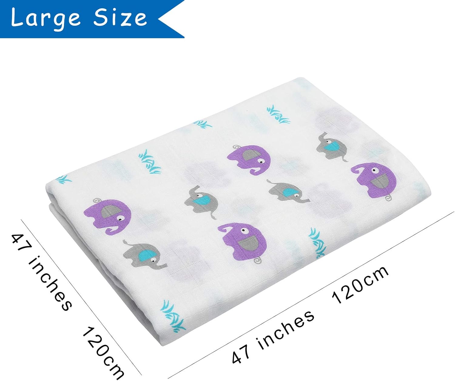 receiving blanket size swaddling