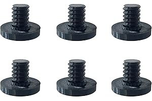 SPANSEE 6 PCS Replacement Bolt Compatible with Suncast Storage Sheds, Storage Sheds Replacement Screws, Accessory Bolt for Suncast Sheds (Screwdriver is not Included)