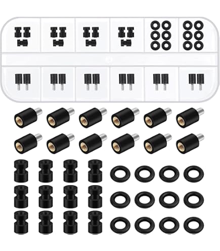 thumbnail image 2 of Pcb Standoffs M2 Anti-Vibration Fixed Screws Mounting Hardware Spacer Rubber Standoffs For FPV Drone F3 F4 M3 Washers 2 of 9