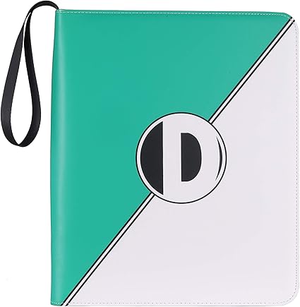 Amazon D Dacckit 7ポケットバインダー ポケモン トレーディングカード カードホルダー コレクターアルバム プレミアム9ポケットページ グリーン ホワイト トレカ 通販