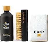 Crep Protect Sneaker Cleaner Kit - Deep Cleaning Shoe Cleaner for White Shoes, Leather, Suede, Nubuck &amp; Canvas | Brush, Solution &amp; Microfiber Cloth Included