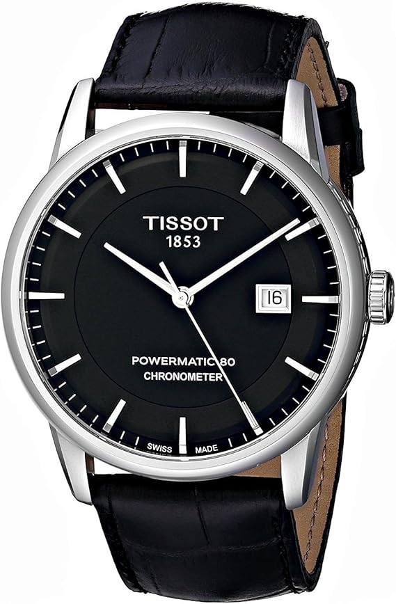 Montre Tissot Moins Cher En Suisse Tissot T0864081605100 Montre analogique de pour Homme Noir: Amazon.fr