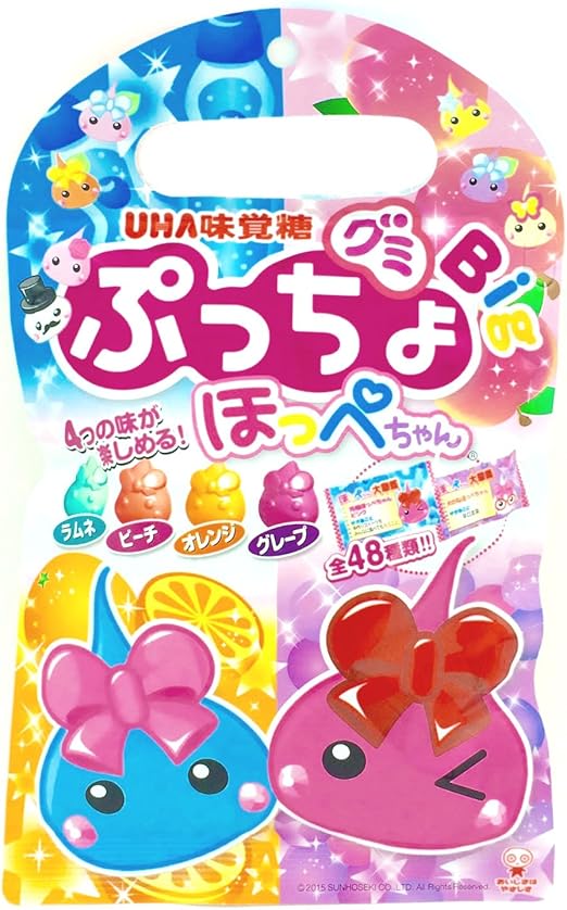 Amazon 味覚糖 ぷっちょグミbig ほっぺちゃんアソート 66g 6袋 Uha味覚糖 グミ 通販