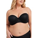 Torrid Women's Plus Size Strapless Push-Up Smooth Lace Bra