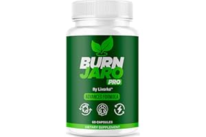 LIVORKA Burn Jaro Pro - BurnJaro Pink Salt Capsules Pro, BurnJaro Pro Pills, Official Advanced Formula Burn Jaro Pro Supplement Pills Natural Ingredients Reviews, 60 Capsules for 1 Month