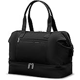 Samsonite Better Than Basics Weekender Duffle – Drop Bottom Travel Bag with 14” Laptop Compartment, SmartSleeve™