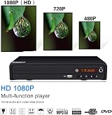 WISCENT All-Region DVD Player with HDMI USB TV Remote (No Blu-ray) view 6