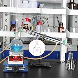 StonyLab Borosilicate Glass Heavy Wall Single Neck