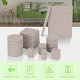 Yelanon Felt Furniture Pads 182 Pcs Self Adhesive Anti Scratch Floor Protectors view 3