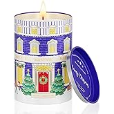 M&SENSE Valentines Day Candles, Winter Scented Holiday Soy Candles for Home, 11.3oz 70 Hour Non Toxic Christmas Decor, Cozy Aromatherapy Christmas Gifts for Women Men,Winter Candle Christmas