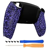 eXtremeRate Textured Purple Non-Slip Custom Back