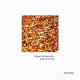 Hemway Holographic Copper Glitter Shaker 130g 1/8" Metallic Flake Resin Craft view 2