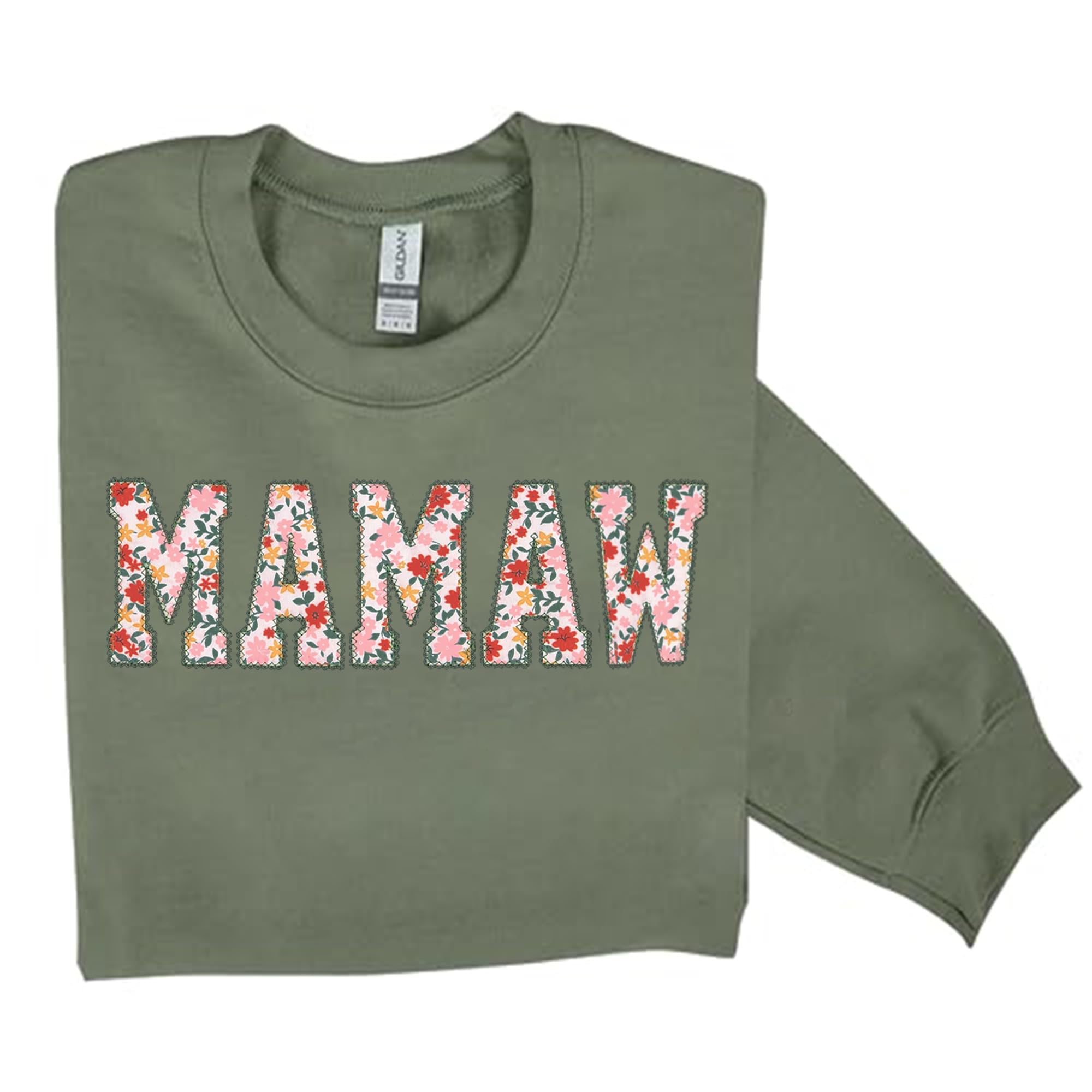 Personalized Embroidered Applique Grandma