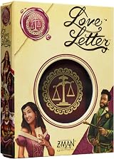 Z-Man Games Love Letter Eco-Friendly Family Card Game 2-6 Players 20 Min
