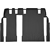 SMARTLINER Custom Floor Mats 3rd Row Liner Without 2nd Row Track Coverage for 2011-2012 Toyota Sienna