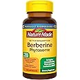 Nature Made Better Absorption Berberine Phytosome Capsules, 1100mg Per 2 Capsules Daily, Berberine Supplement for Cardiovascular Health Support, 60 Capsules, 30 Day Supply