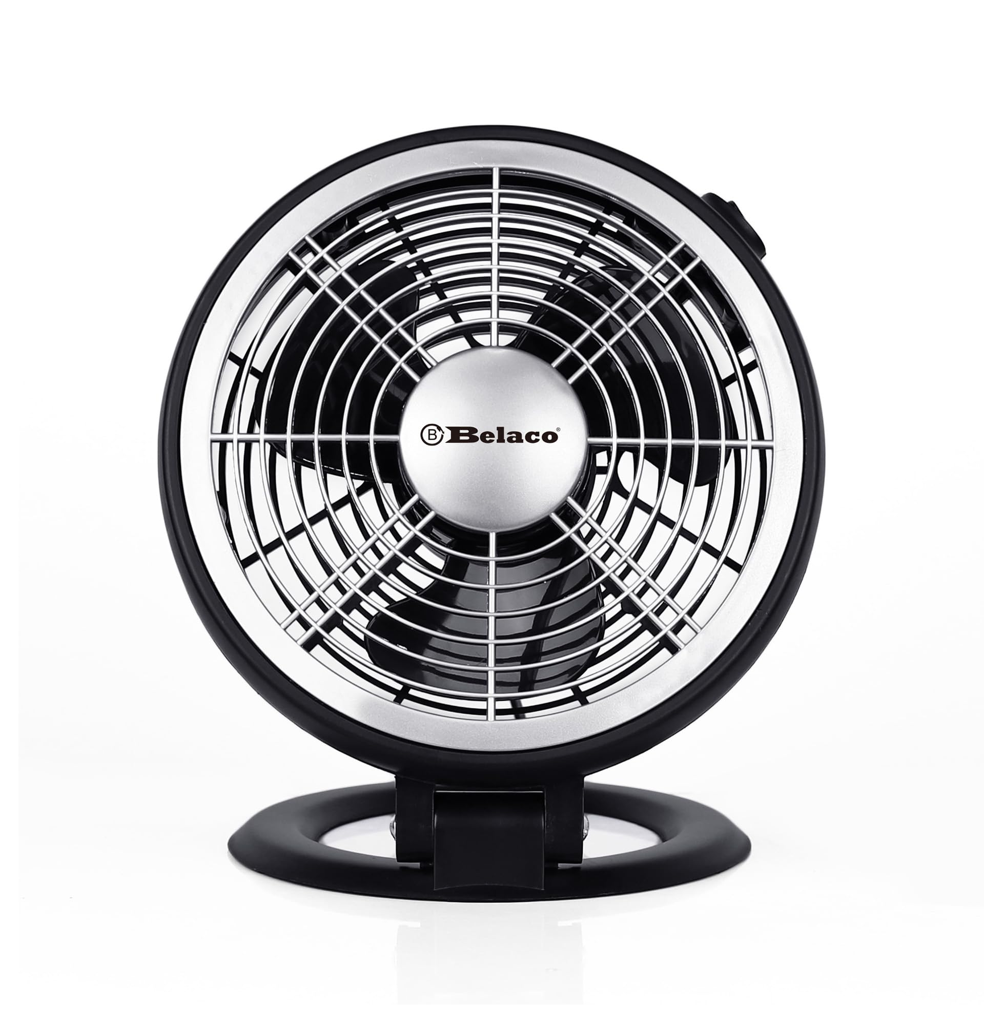 Belaco 7” Desk Fan Wall Mounted 2in1 Function Stand Fan with Automatic Safeguard Elegant Design