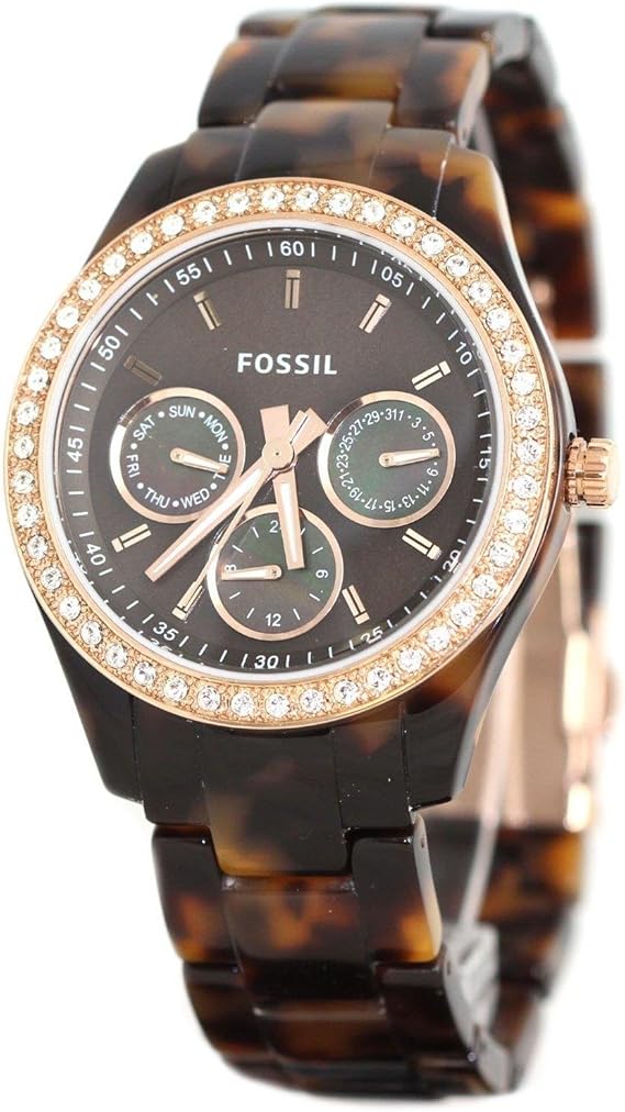 tortoise fossil watch
