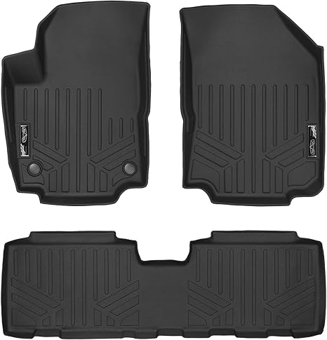 Amazon Com Maxliner Floor Mats 2 Row Liner Set Black For 2018