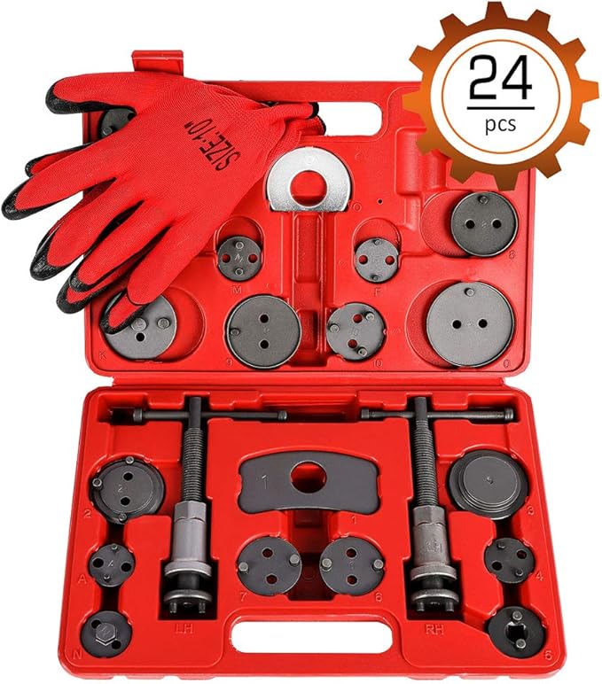 Orion Motor Tech 24PCS Master Disc Brake Piston Caliper Compressor