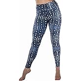 Slipins Sea Legs Sun Protective Leggings with 60+ UPF Protection - for Yoga, Surfing, Swim, Diving, Snorkeling, Water Sports