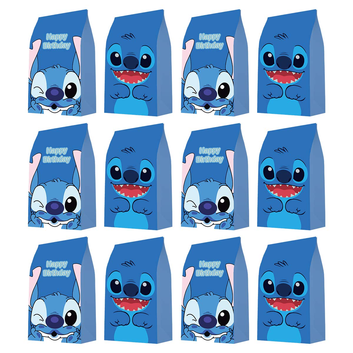 Buy 12 Packs Party Gift Bags for Lilo and Stitch , Lilo and Stitch