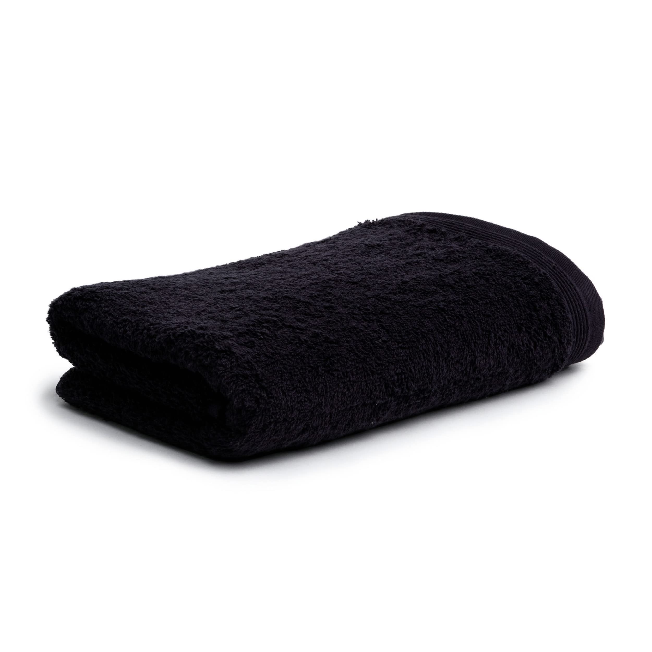 Möve Superwuschel Hand Towel 50 x 100 cm 100% Cotton Black