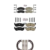 Transit Auto Front Rear Ceramic Disc Brake Pads Kit