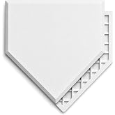 GoSports Baseball &amp; Softball Home Plate - Heavy-Duty Rubber Throw Down Base with Waffle Bottom