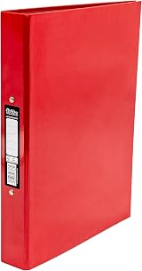 Pukka Pad Brights A4 Ringbinder Files 2-O Ring 40mm Spine 10 Pack Red view 2