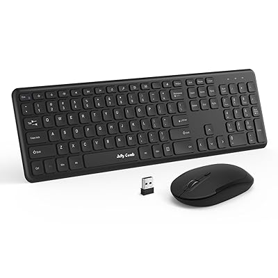 Wireless Keyboard And Mouse Combo, 2.4GHz Slim Full India - View #8
