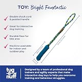 Tug-E-Nuff Bright Fauxtastic Durable Bungee Tug Toy for Dogs 22.5in view 3