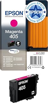 Epson 405 Magenta DURABrite Ultra Ink Cartridge - Work & Home Use