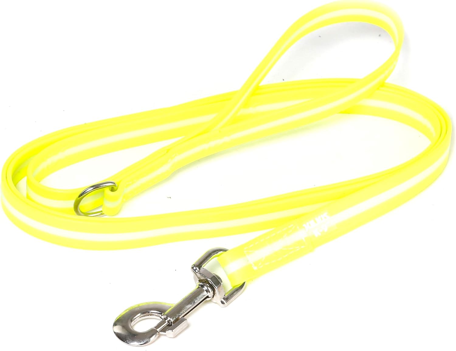 Julius-K9 IDC-Lumino Phosphorescent Leash with Handle, 19 mm x 2 m, Sun